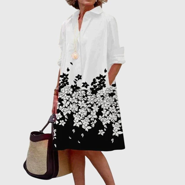 Abito Donna con Tasche Pratico Vestibilità Classica