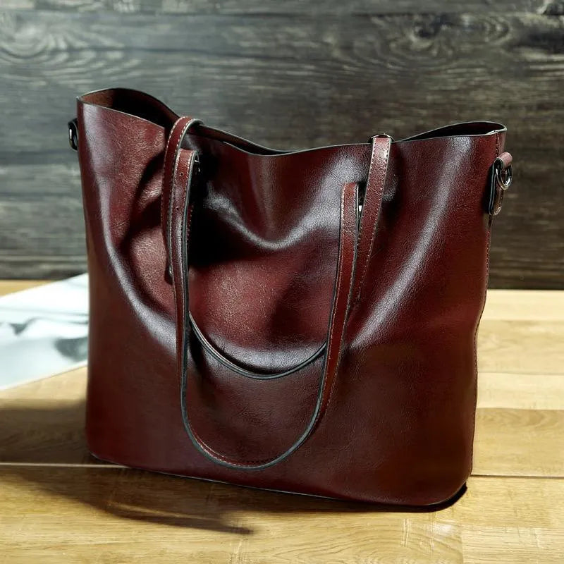Borsa Tracolla Donna in Pelle Vintage Morbida