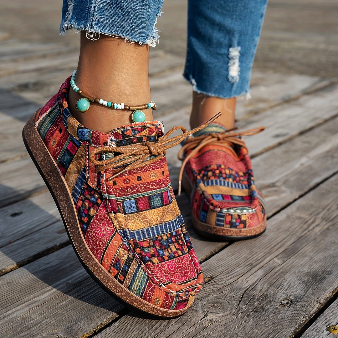Sneakers Uomo Patchwork Comode Stile Casual