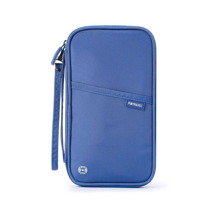 Portafoglio da Viaggio Unisex Porta Passaporto Multi Tasche - Vesarelli