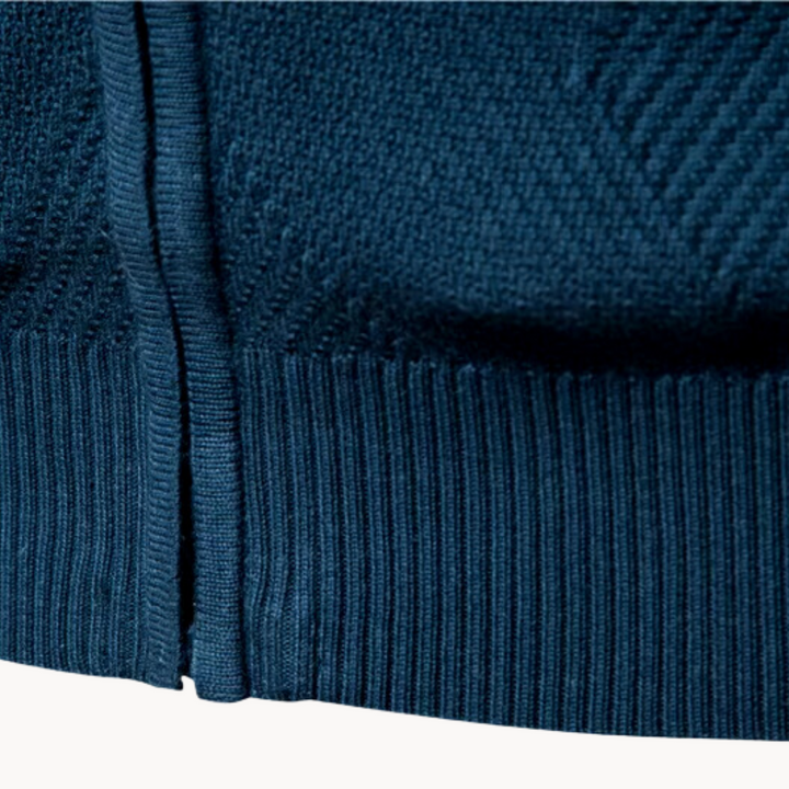 Giacca Uomo Ibrida con Zip Stile Moderno