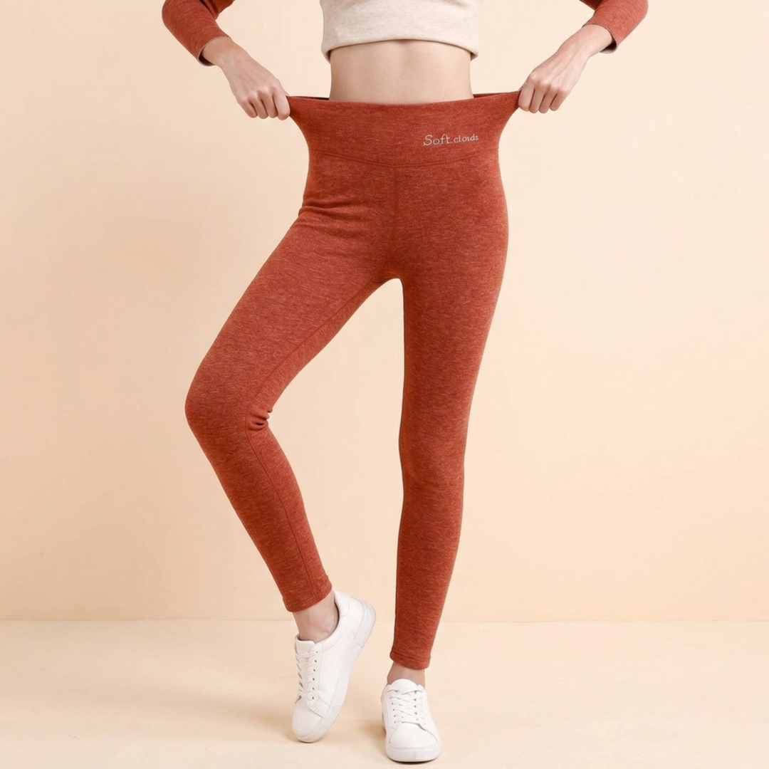 Leggings Donna Elasticizzati Caldi e Confortevoli