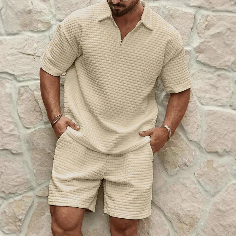 Set Estivo Uomo Polo e Shorts Classici