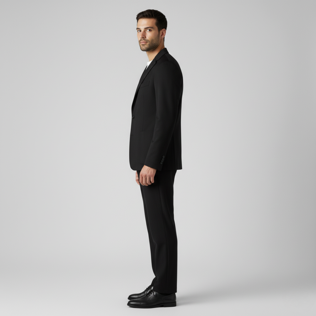 Completo Uomo Blazer Elegante Vestibilità Classica