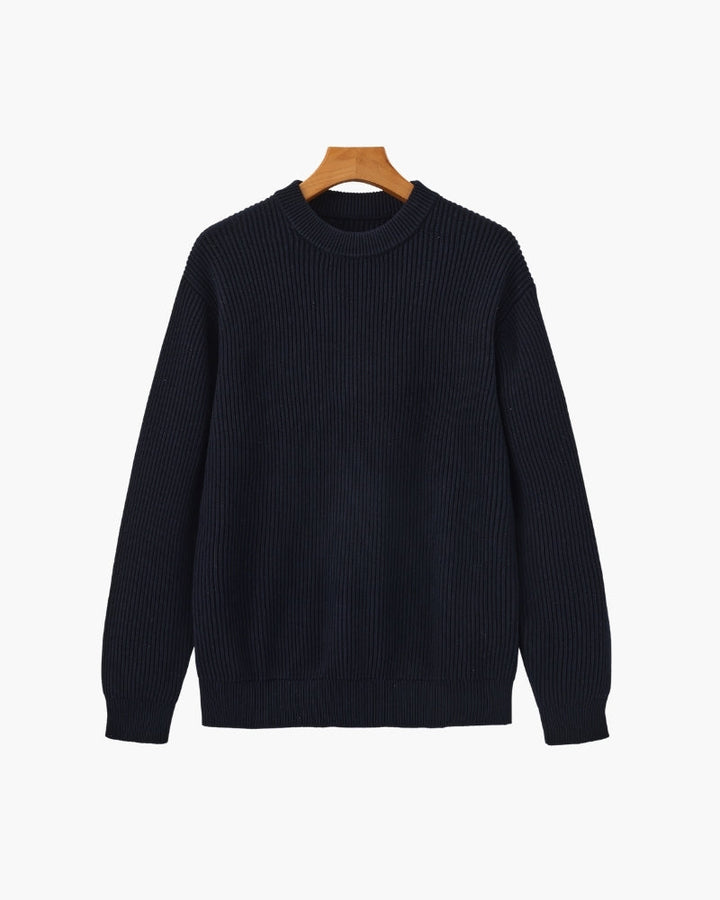 Maglione Uomo Cotone Girocollo Classico - Vesarelli