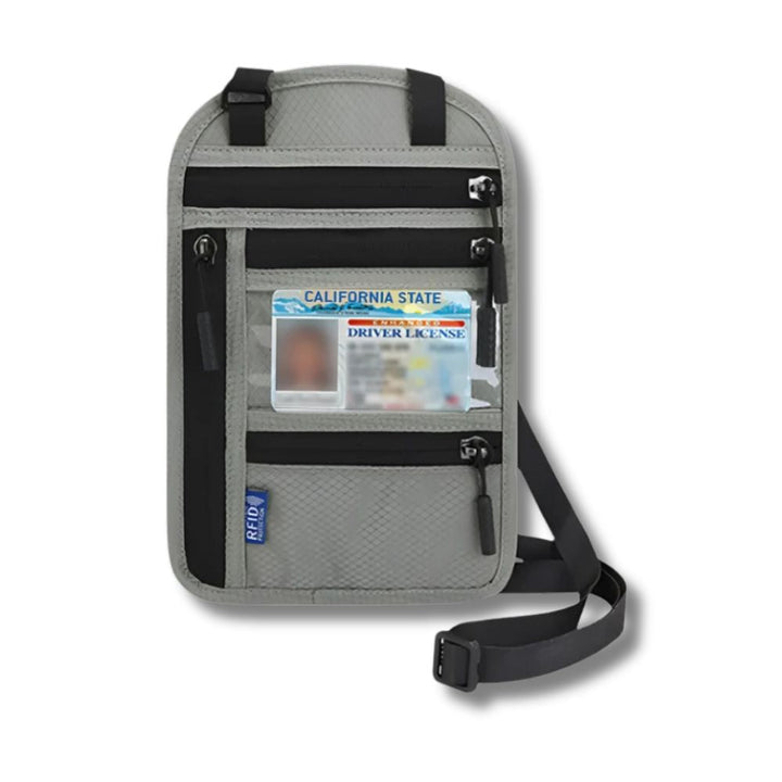Portafoglio da Viaggio Unisex con Blocco Rfid Slim - Vesarelli