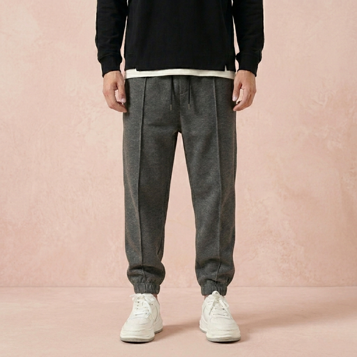 Pantaloni Sportivi Uomo Morbidi Tessuto Elasticizzato