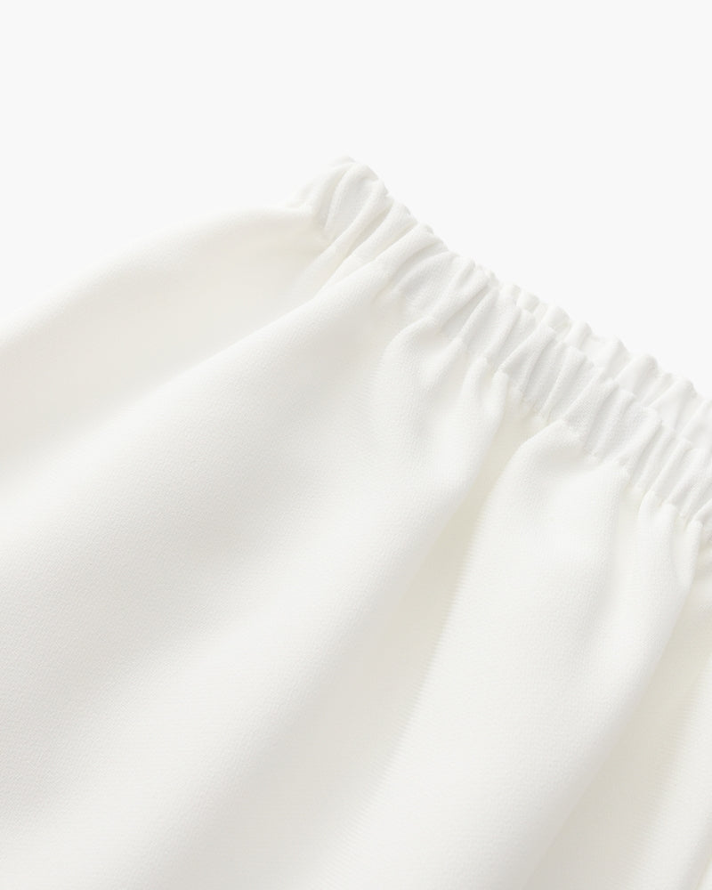 Pantaloni Palazzo Donna Tessuto Fluido Vestibilità Ampia