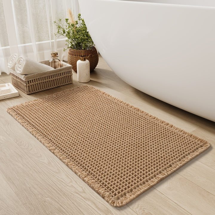 Tappetino Bagno Unisex in Microfibra Antiscivolo Asciugatura Rapida