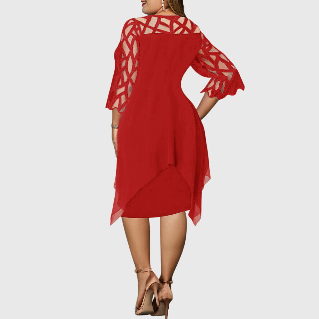 Abito Donna Stile Raffinato Vestibilità Curata