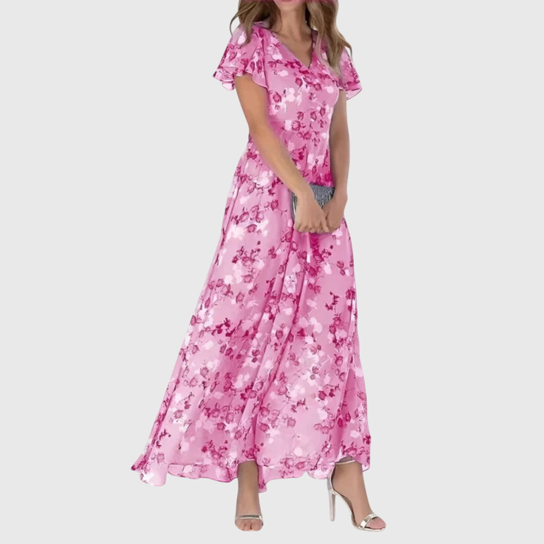 Abito Donna Vestibilità Avvolgente Silhouette Definita