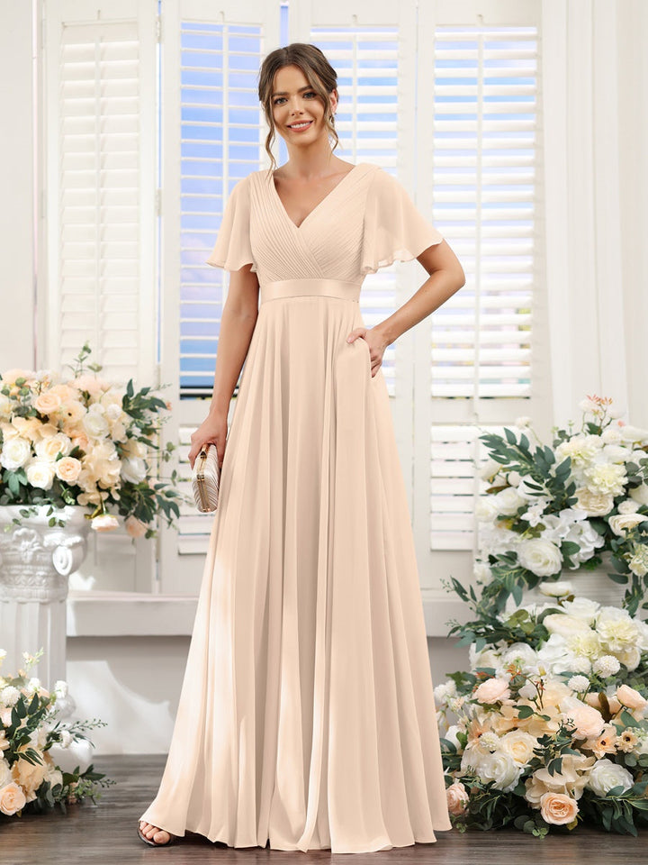 Abito Trapezio Donna in Tessuto Elegante Vestibilità Classica