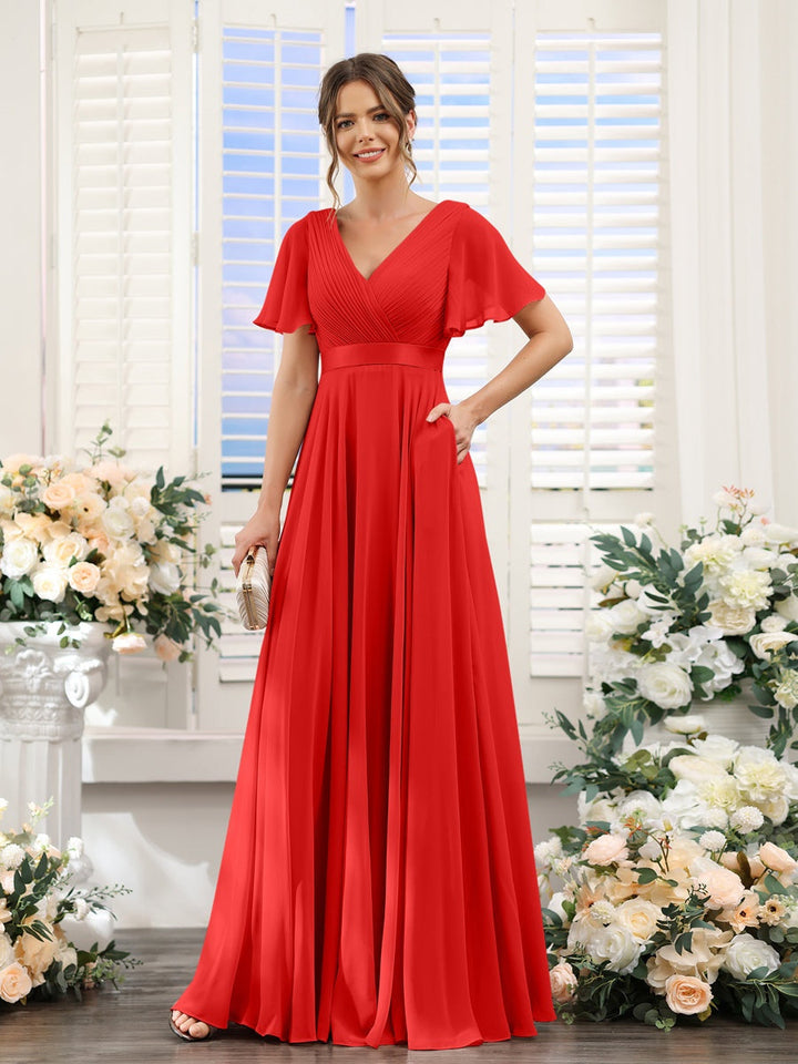 Abito Trapezio Donna in Tessuto Elegante Vestibilità Classica