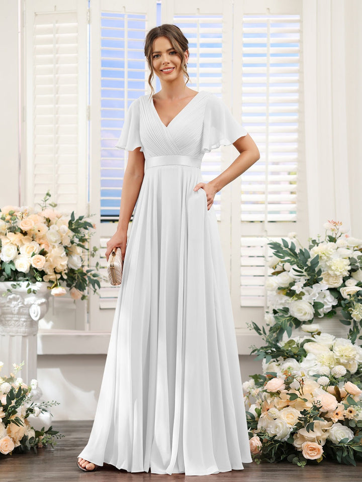 Abito Trapezio Donna in Tessuto Elegante Vestibilità Classica