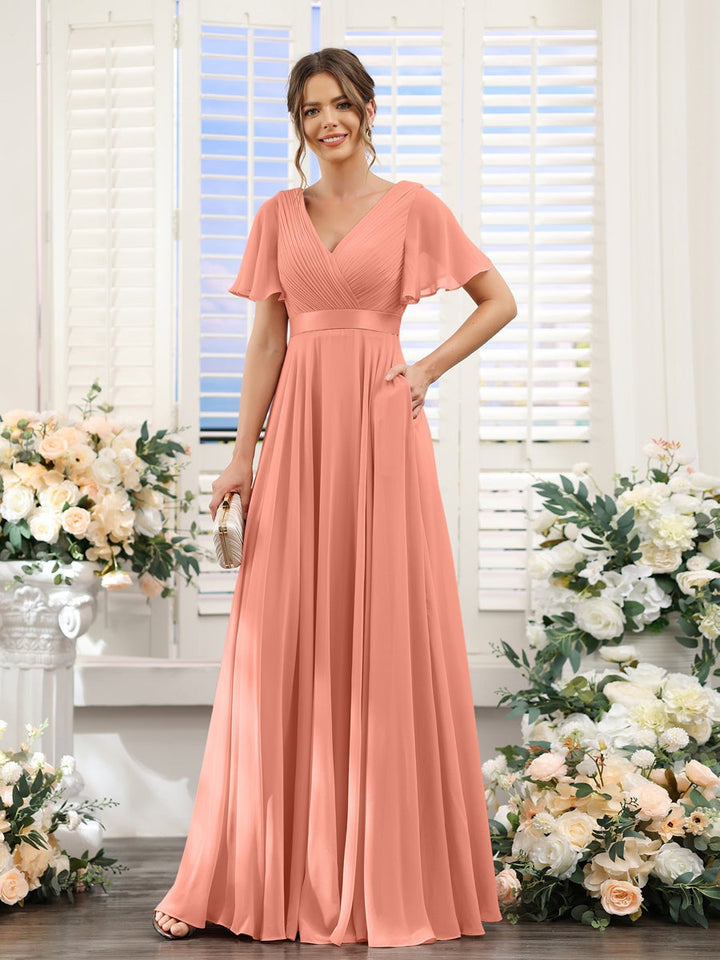 Abito Trapezio Donna in Tessuto Elegante Vestibilità Classica