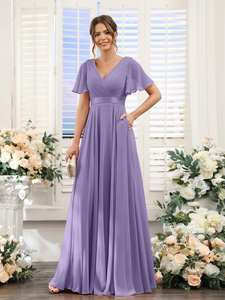 Abito Trapezio Donna in Tessuto Elegante Vestibilità Classica