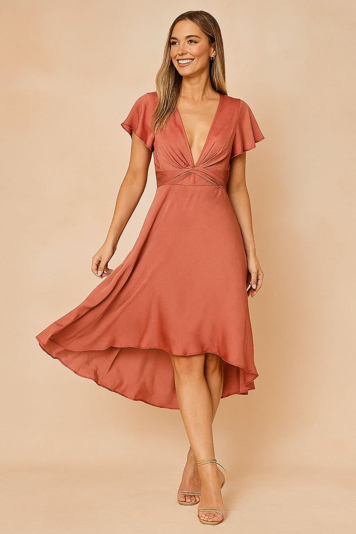 Abito Donna Fluido Vestibilità Comoda - Vesarelli