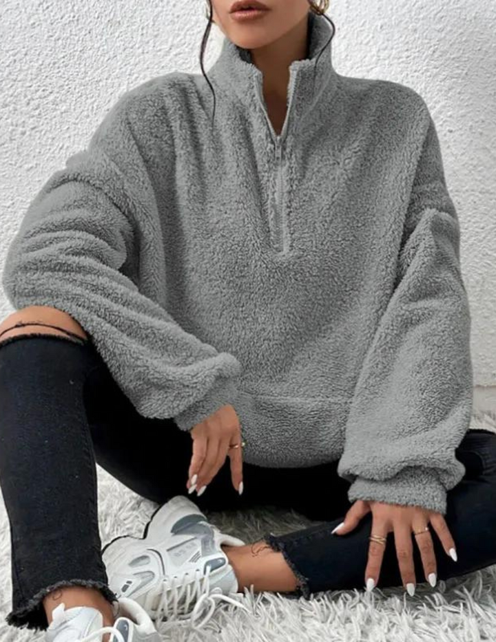 Maglione Donna Morbido Casual Girocollo - Vesarelli