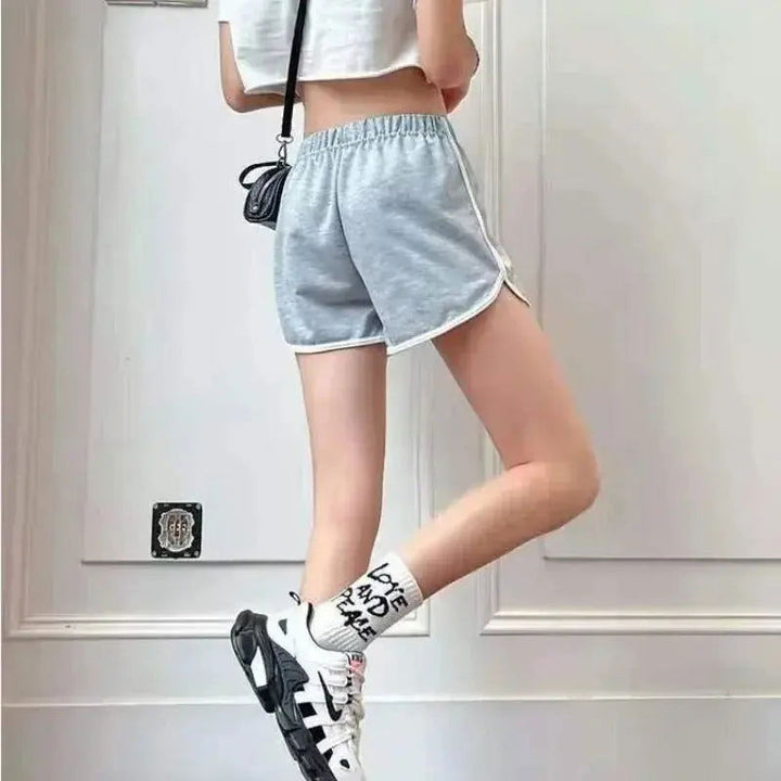 AUDREY | Stylish Summer Workout Shorts - Lizabella Fashion -  -  - AUDREY | Stylish Summer Workout Shorts - Lizabella Fashion - #tag1# - #tag2#