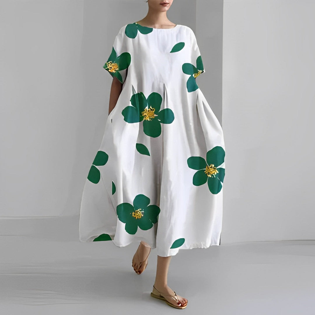 Abito Floreale Donna | Taglio Ampio & Comfort Fluttuante