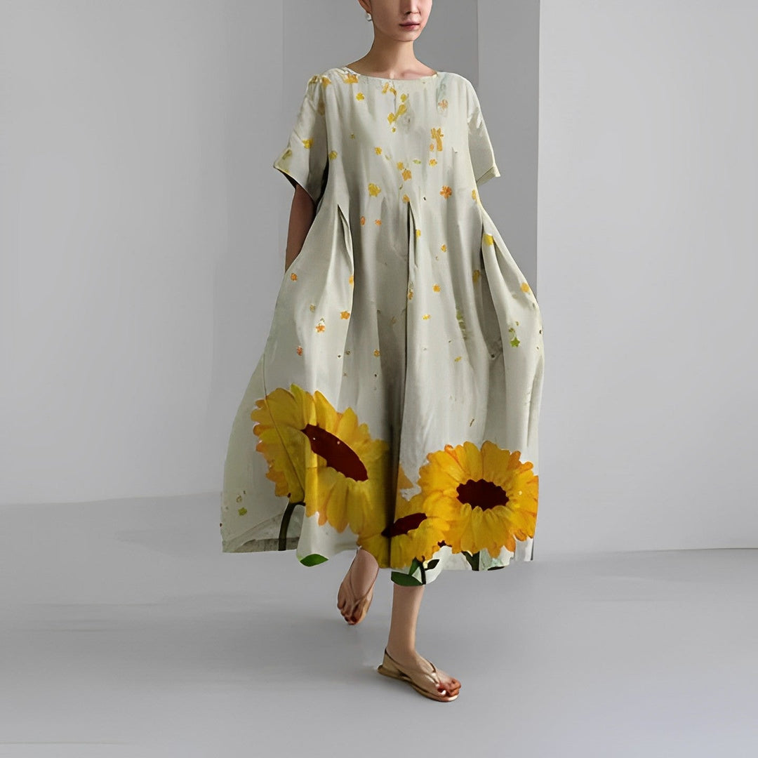 Abito Floreale Donna | Taglio Ampio & Comfort Fluttuante