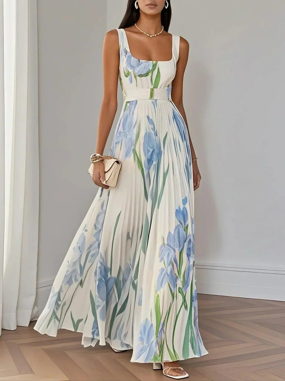 Abito Lungo Donna | Stampa Floreale & Elegante