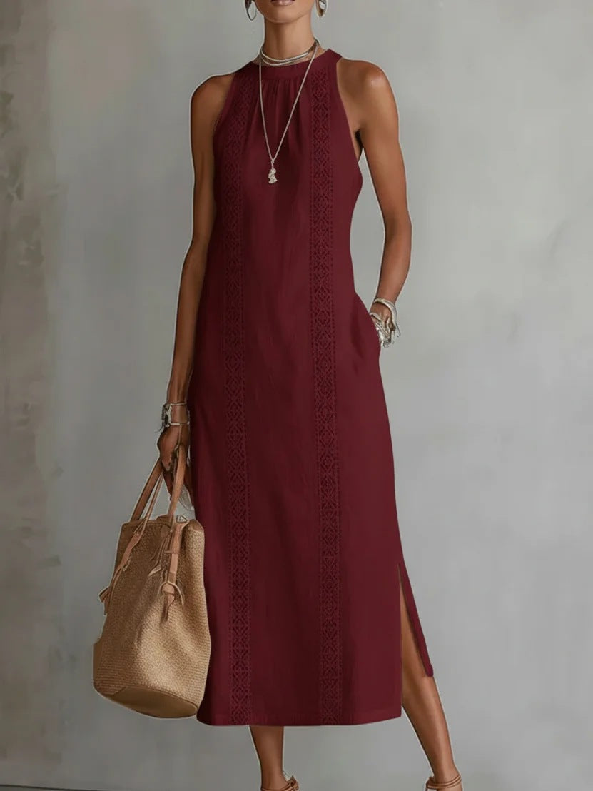 Abito Maxi Donna | Ricamo Artigianale & Stile Estivo