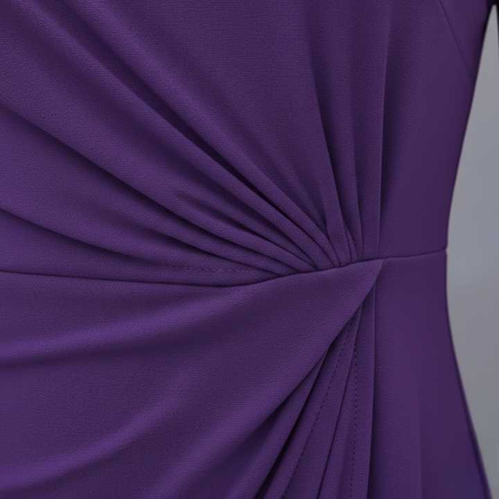 Abito Midi Donna | Arricciatura in Vita & Silhouette Valorizzante