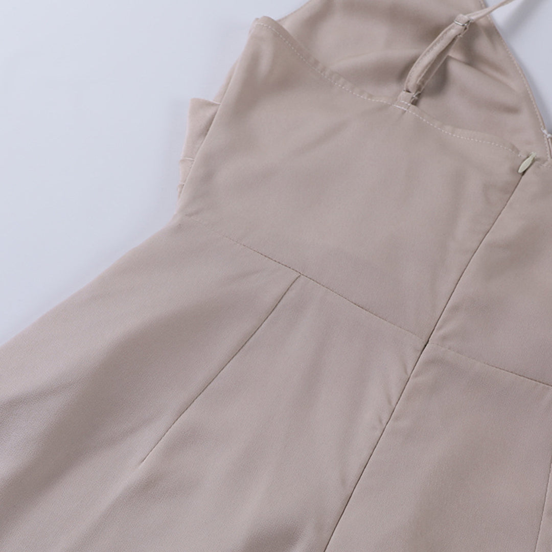 Abito elegante Donna | Scollo a V Incrociato & Spacco Slanciato