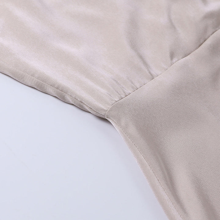 Abito elegante Donna | Scollo a V Incrociato & Spacco Slanciato