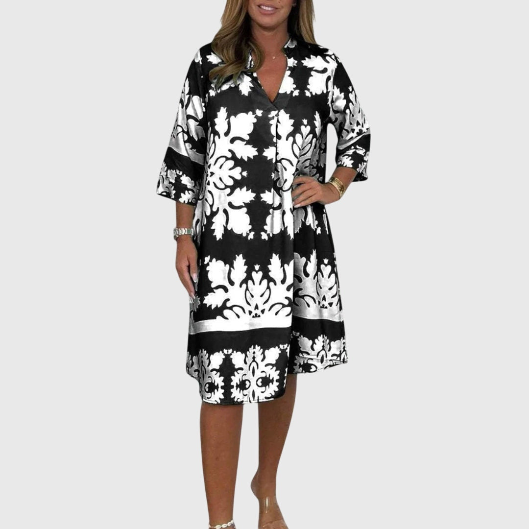 Abito elegante Donna | Scollo a V & linea morbida che valorizza