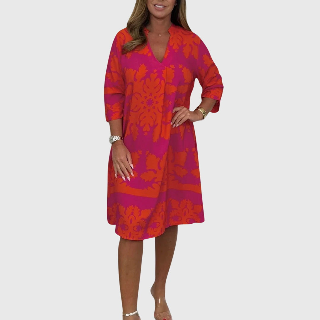 Abito elegante Donna | Scollo a V & linea morbida che valorizza