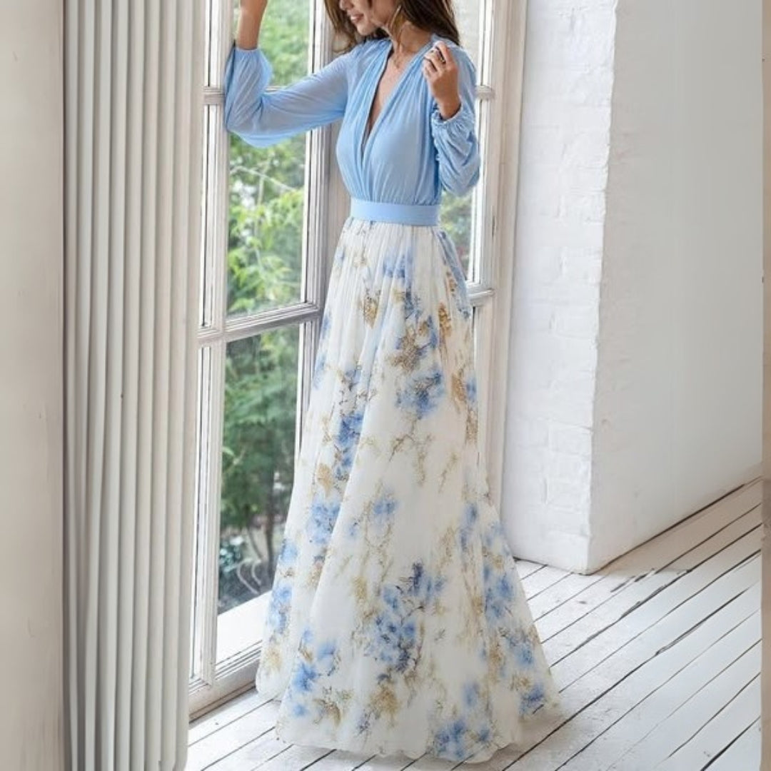 Abito floreale Donna | Scollo a V & silhouette slanciata
