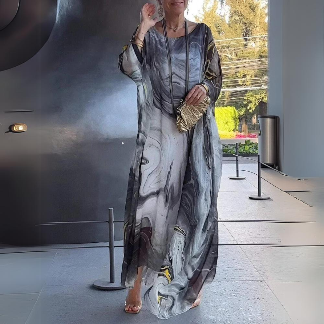 Abito maxi Donna | Linea Ampia & Eleganza Scorrevole