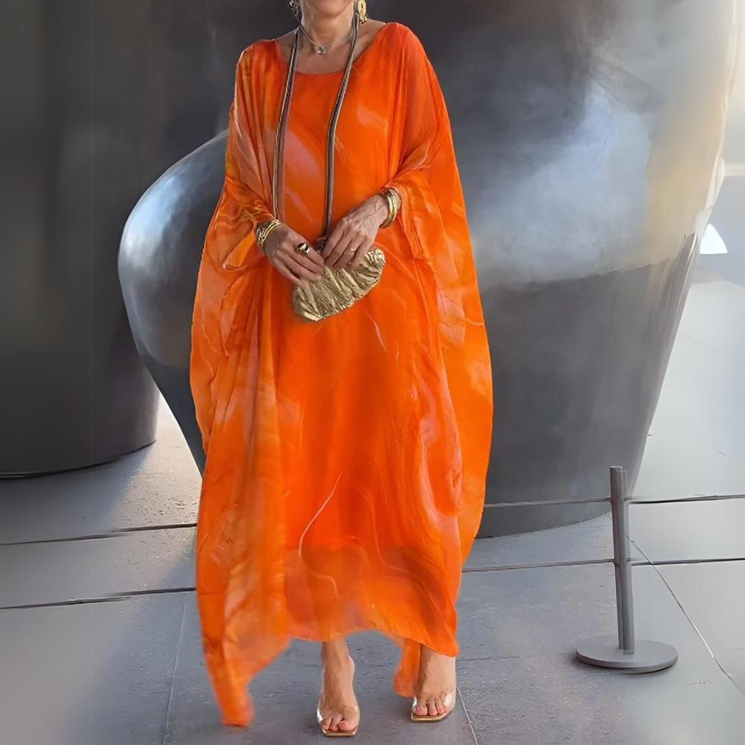 Abito maxi Donna | Linea Ampia & Eleganza Scorrevole