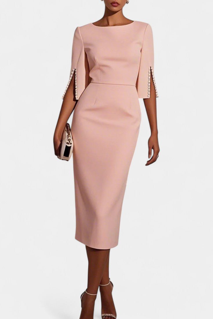 Abito midi Donna | Maniche con Spacco & Silhouette Elegante