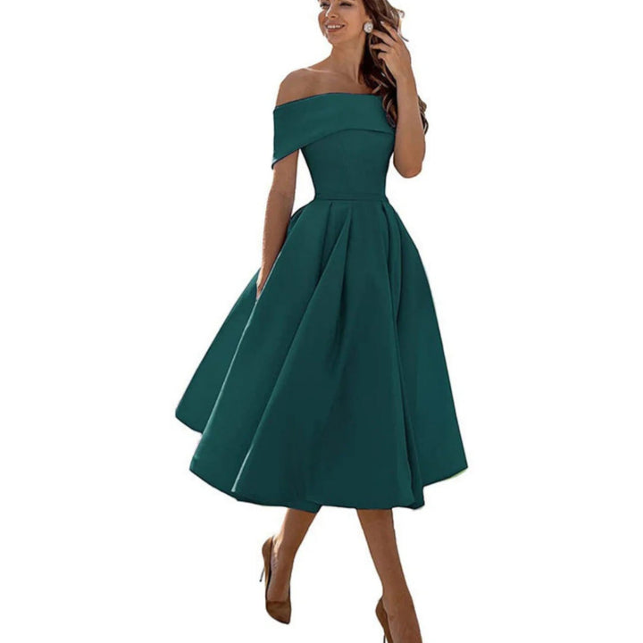 Abito midi Donna | Spalle scoperte & Linea valorizzante