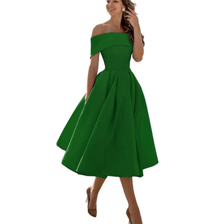 Abito midi Donna | Spalle scoperte & Linea valorizzante
