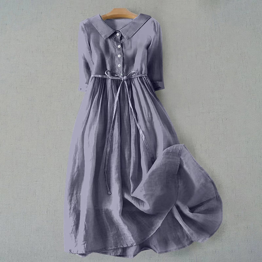 Abito Donna Elegante Casual per Estate - Vestito Minimalista e Comodo per Ogni Occasione - Abbigliamento Donna Trendy 7