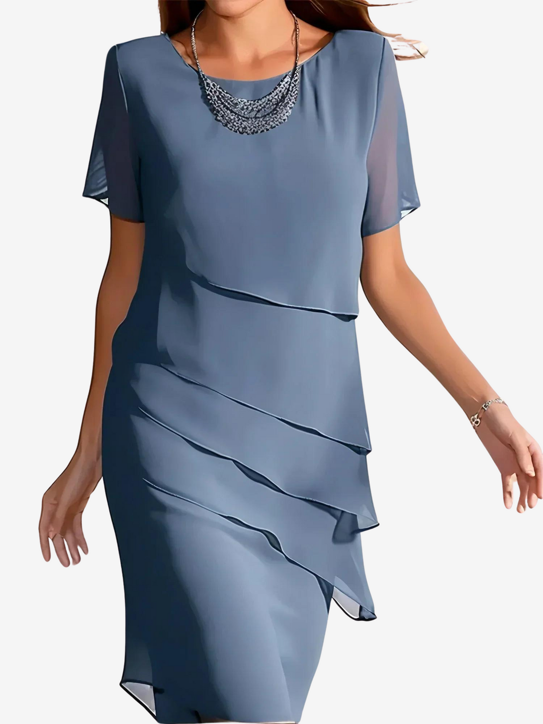 Abito Elegante Donna Estivo per Occasioni Speciali 1
