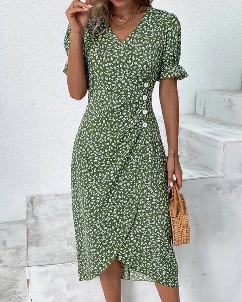 Abito Estivo Donna Scollo a V Leggero e Versatile - Vesarelli