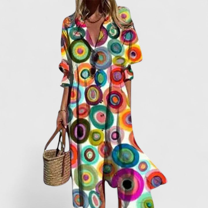Abito Maxi Boho Elegante Donna - Vestiti Estivi e Abiti Lunghi Estivi per Look Estivi Unici e Confortevoli 6