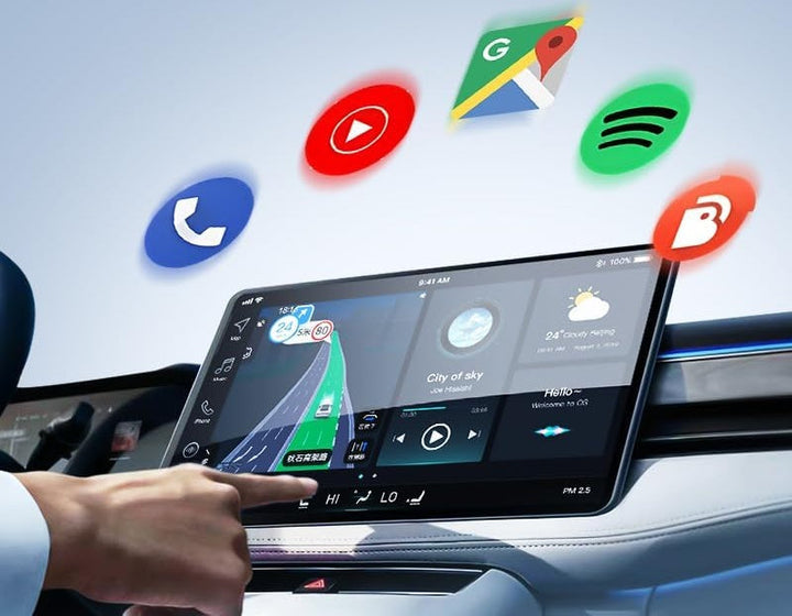 Adattatore Wireless CarPlay – Convertitore Mini USB e USB-C da connessione cablata a wireless 7