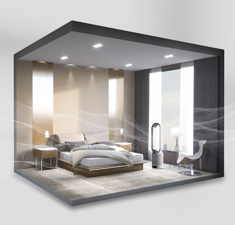 Airpure | Raffreddatore d'aria 3-in-1 con purificatore d'aria | oscillazione e touch LED 7