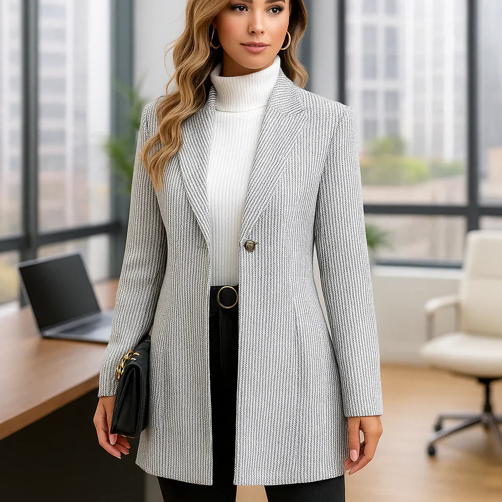 Blazer Donna Elegante Taglio Classico Raffinato - Vesarelli