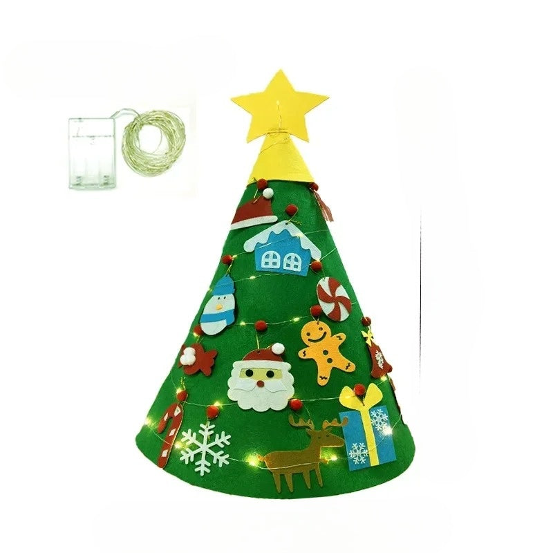 Albero di Natale | Figurina decorativa di Babbo Natale per esposizione natalizia 1