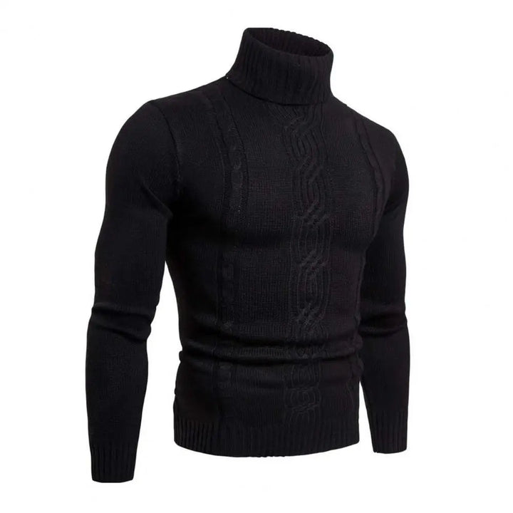 Maglione Uomo Dolcevita Caldo Vestibilità Classica - Vesarelli