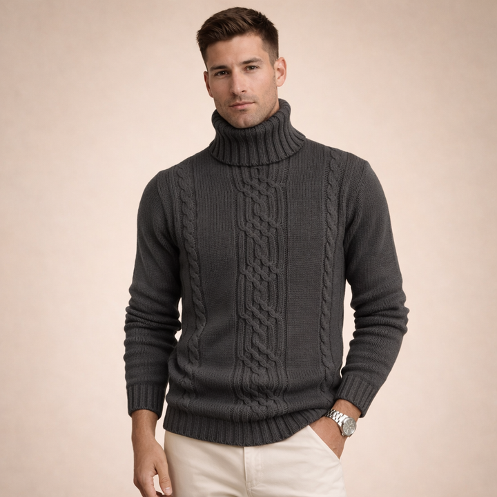 Alderik | Maglione a collo alto caldo ed elegante 7