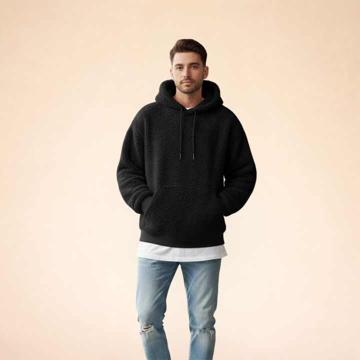 Felpa Uomo con Cappuccio Classica e Comoda - Vesarelli