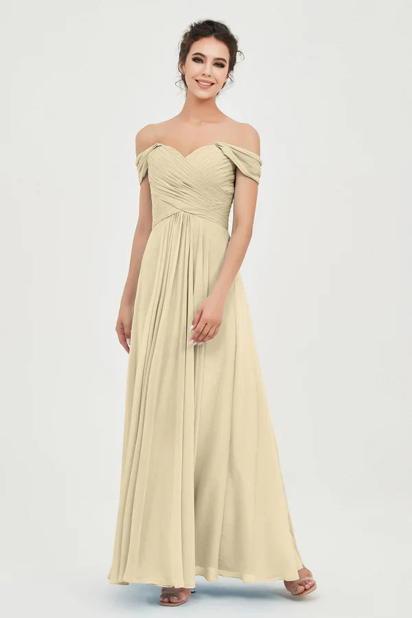 Abito Maxi Donna Spalle Scoperte Stile Sofisticato